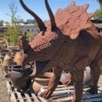 Fanciful dinosaur at Fabbri Statuary in American Canyon, Napa Valley